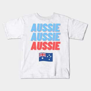 Aussie, Aussie, Aussie T-Shirt Kids T-Shirt